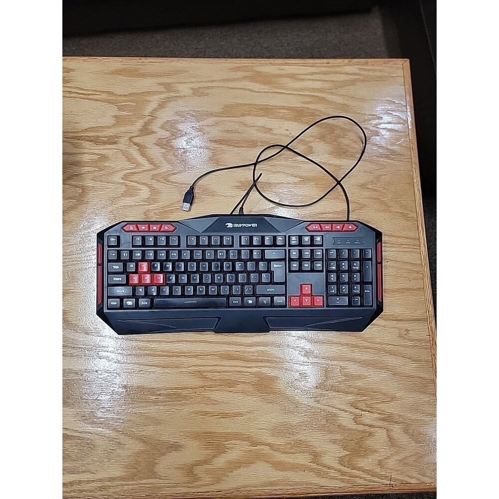 iBUYPOWER Ares E1 gaming keyboard - Tested & Works